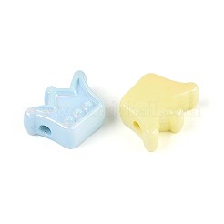 Непрозрачные акриловые бусины с УФ-покрытием OACR-T028-43