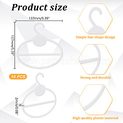 Пластиковые вешалки для шарфов AJEW-WH0528-63B