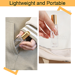 Стеклянная пустая бутылка с распылителем&nbsp;AJEW-GL0002-33