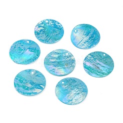 Ab цвет подвески capiz оболочки SSHEL-T008-01B