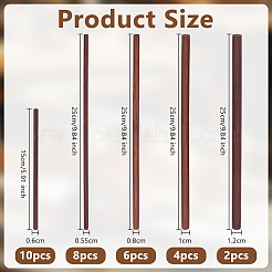 30 шт. 5 палочки для рукоделия из ореха FIND-OC0013-49