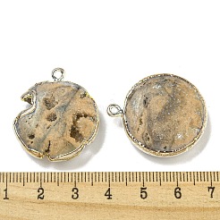 Galvani natürliche druzy Achatanhänger&nbsp;G-A229-01A