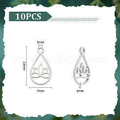 10 шт. подвески из нержавеющей стали 304 STAS-UN0061-10