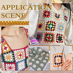 Хлопковая кружевная лента DIY-WH0504-724C