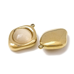 Pendentifs en acier inoxydable 303 et œil de chat&nbsp;CE-CBA1E47-09G