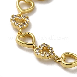 Ожерелья из латуни с микропаве&nbsp;KK-R158-14G-1