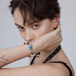 Хэллоуин латунные европейские бусы KK-FH0006-56B