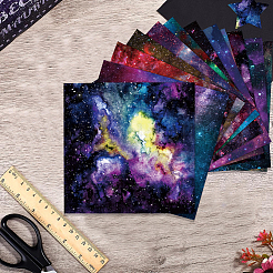 24 feuilles 12 styles de blocs de papier scrapbooking&nbsp;DIY-WH0304-989G