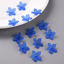 Матовые акриловые колпачки из бисера&nbsp;X-MACR-S371-05A-751