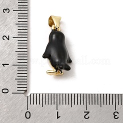 Messing Emaille-Anhänger&nbsp;KK-H267-107G