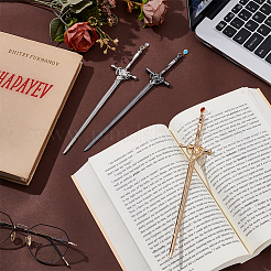 3 шт. закладка из сплава меча&nbsp;AJEW-UN00042