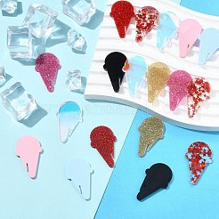 32 шт. 8-х цветные акриловые подвески для бокалов для вина&nbsp;AJEW-CJ0001-69