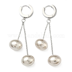 Серьги-кольца из нержавеющей стали 304&nbsp;EJEW-D350-01P