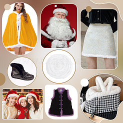 Ленты из искусственной норки длиной 10 м&nbsp;OCOR-BC0009-17A