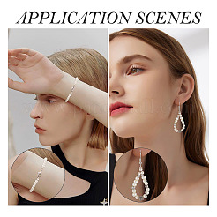 10 шт. 925 наконечника для бусин из стерлингового серебра&nbsp;STER-TA0001-50