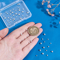 60шт 3 стиля 925 бусины из стерлингового серебра&nbsp;STER-AR0001-19