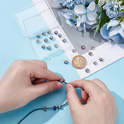 24 шт. 4 цвета 304 нержавеющая сталь полимерная глина стразы бусины STAS-UN0063-79