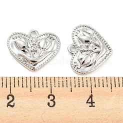 Латунные микро проложить кубического циркония подвески KK-E090-12P