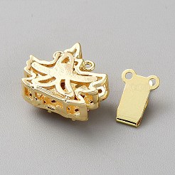 Позолоченные латунные застежки для коробок KK-CJC0001-40G-01