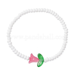 Bracelets extensibles en perles de rocaille en verre pour femmes&nbsp;BJEW-MZ00200-03