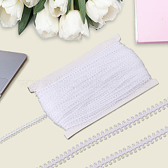 Плетеная кружевная лента из полиэстера OCOR-WH20006-67B