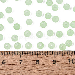 Fgb mattierte transparente Glasperlen&nbsp;SEED-N013-02A-08