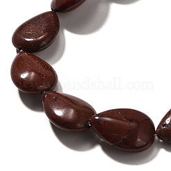 Натуральная красная радуга бусины из яшмы G-P561-B14-01