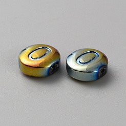 GalvaniGlasPerlen&nbsp;LS-GLAA-WH0038-29O