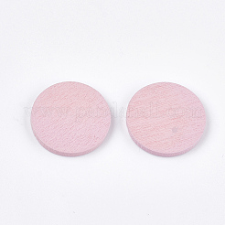 Cabochon in legno di pioppo dipinto&nbsp;WOOD-T021-29E