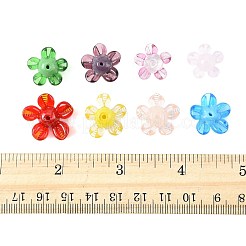 16шт 8 цвета бусины лэмпворк ручной работы LAMP-FS0001-26