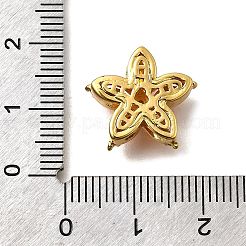 Многожильные звенья из латуни с паве из кубического циркония KK-F913-14G