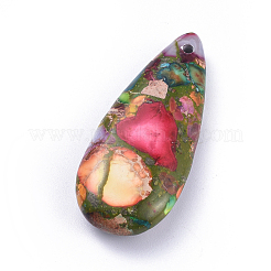 Натуральный регалит / имперская яшма / морские отложения яшмовые подвески G-F590-07