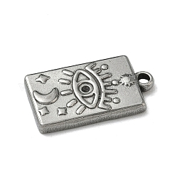 Подвеска из нержавеющей стали 304 со стразами STAS-P422-07P