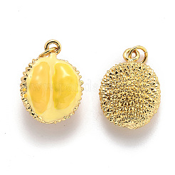 Латунь эмаль подвески&nbsp;KK-O140-04G