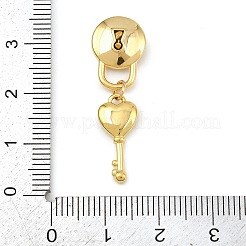 Подвески со стразами из нержавеющей стали 304 STAS-P419-03A-G