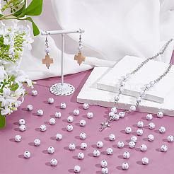 600 шт. Покрытие акриловыми бусинами&nbsp;PACR-UN0001-01C