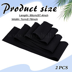 Ребристая ткань из полиэстера для манжет&nbsp;FIND-WH0139-852B