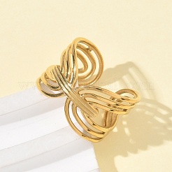 Кольца-манжеты из нержавеющей стали 304&nbsp;RJEW-P150-01G