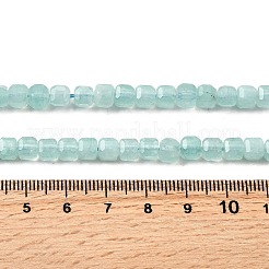 Бусины из натурального белого нефрита G-F797-A17-01A