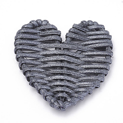 Handgearbeitete sprühlackierte geflochtene Rattan / Rohrgeflechtperlen&nbsp;LS-WOVE-N007-06A