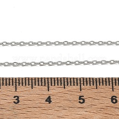 Colliers à chaîne en acier inoxydable 304 de 1.5 mm pour femmes&nbsp;SA-CBACA62-06P