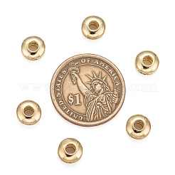 Латунные микро проложить кубического циркония бусы ZIRC-F001-121G