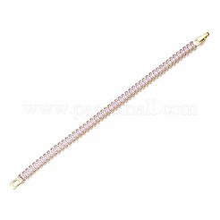 Bracciale tennis classico con zirconi&nbsp;X-ZIRC-S067-073G-NF
