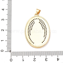 Латунные микро проложить кубического циркония подвески KK-K408-62G