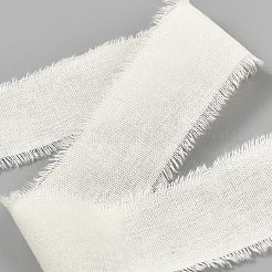 Nastri a taglio vivo in cotone e lino da 5 metro&nbsp;OCOR-WH0088-52A-01