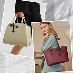 1 шт. искусственная кожа с брелоком из сплава KEYC-SP0001-41A