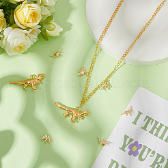 8шт 4 стиля латунные подвески KK-BC0014-82