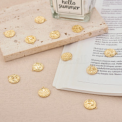 12шт 12 латунные подвески&nbsp;KK-BT0001-11