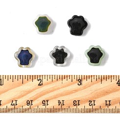 20шт 5 цвета стеклянные бусины&nbsp;GLAA-FS0002-53