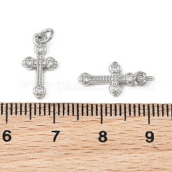 Shegrace Messing-Anhänger mit Mikropavé-Fassung aus klaren Zirkonia&nbsp;XGRQ2O465-451P